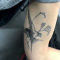 black and grey tattoo by Jo at Have Faith Tattoo Bath