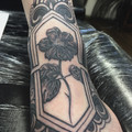 black and grey tattoo by Jo at Have Faith Tattoo Bath