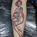 black and grey tattoo by Jo at Have Faith Tattoo Bath