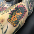 fine-line tattoo by Jo at Have Faith Tattoo Bath
