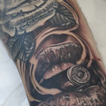 fine-line tattoo by Jo at Have Faith Tattoo Bath
