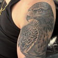 fine-line tattoo by Jo at Have Faith Tattoo Bath